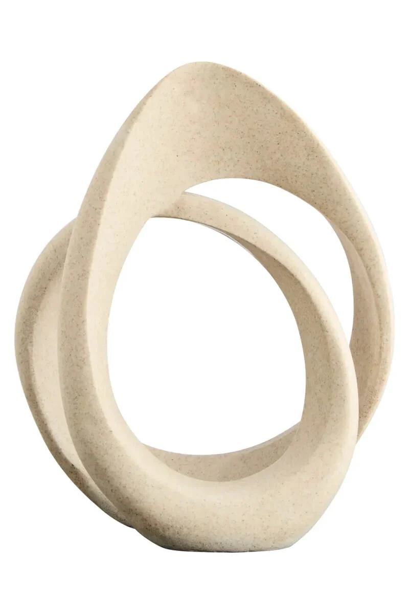Broc Sandstone Effect Loop Sculpture
