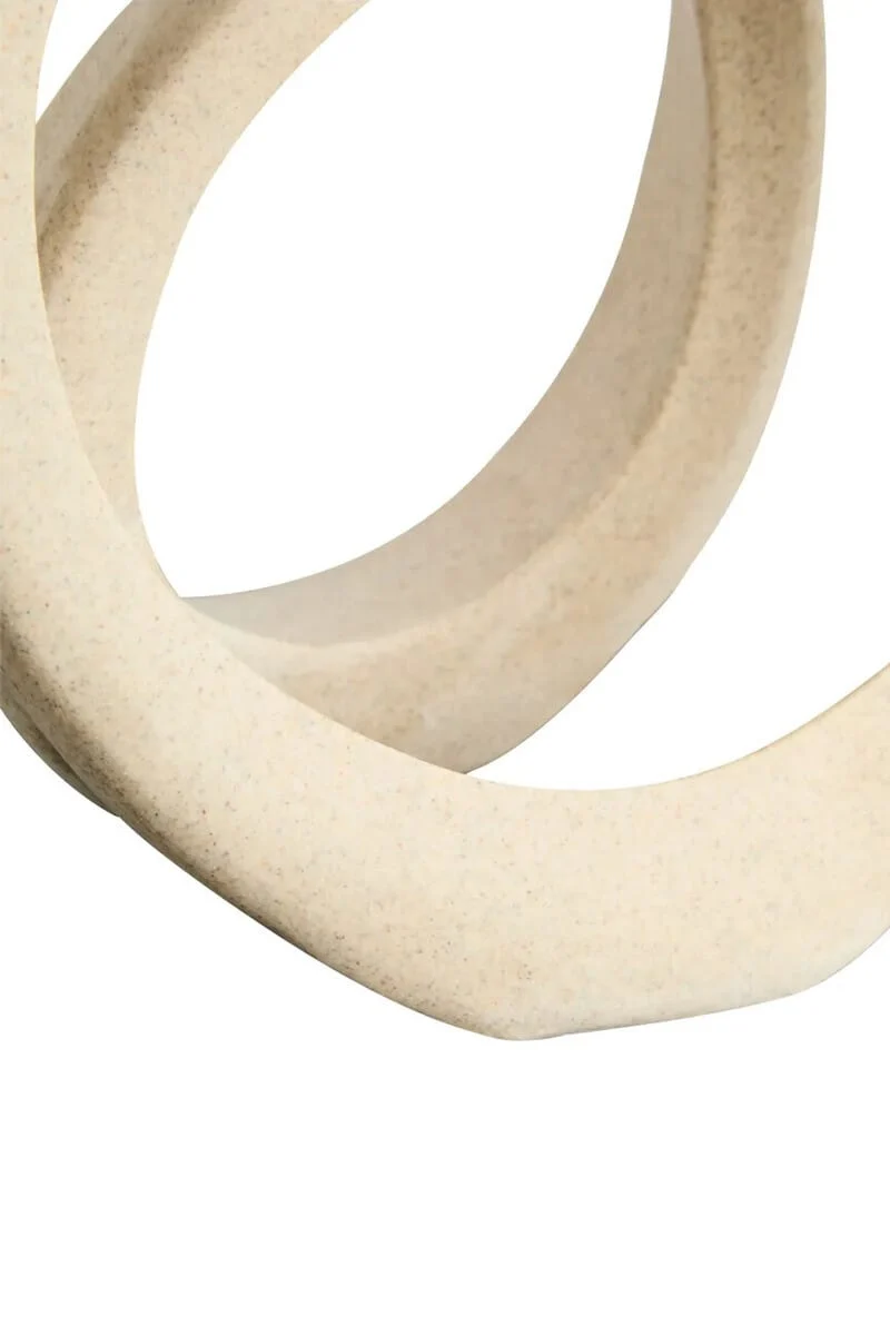 Broc Sandstone Effect Loop Sculpture