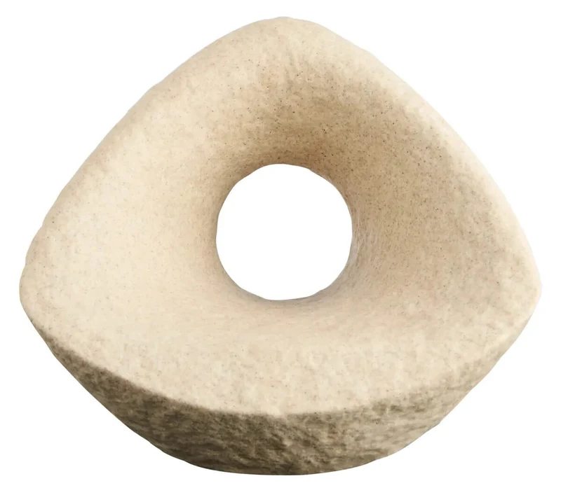 Broc Sandstone Effect Geometric Sculpture