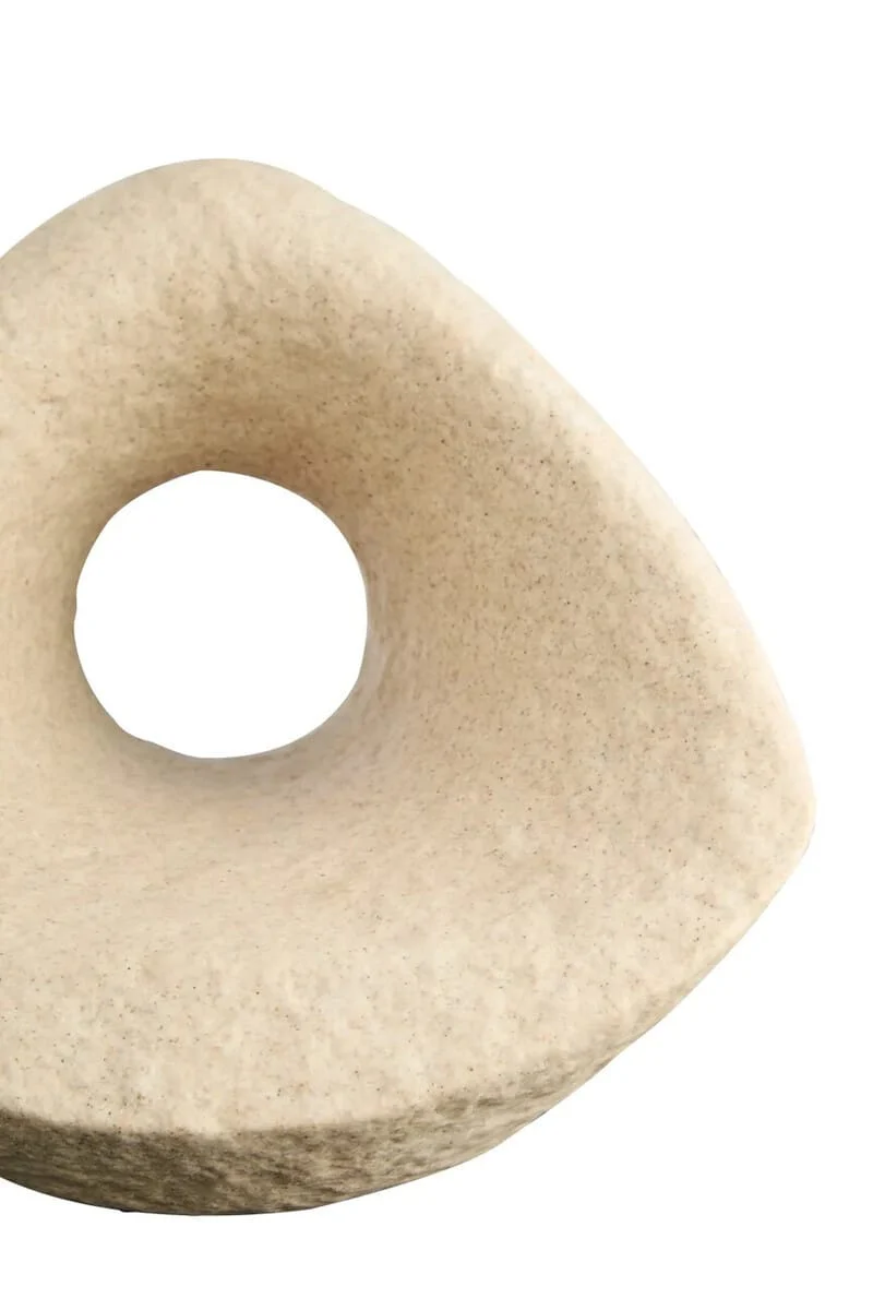 Broc Sandstone Effect Geometric Sculpture