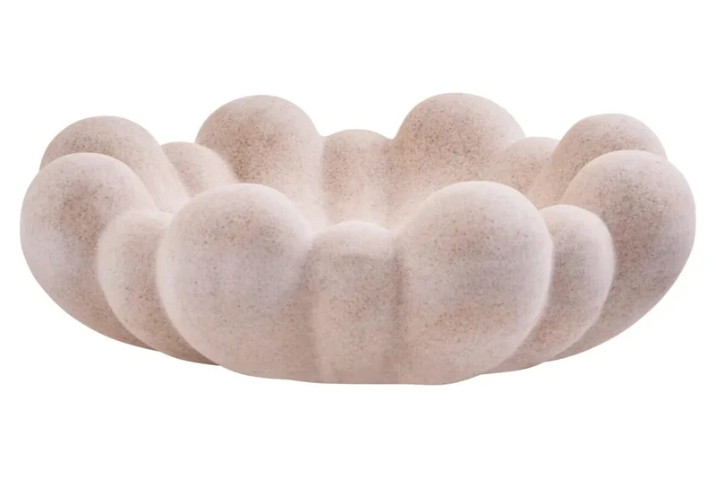Broc Sandstone Effect Bubble Design Bowl