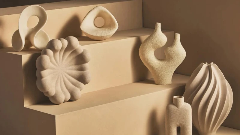 Broc Sandstone Effect Bubble Design Bowl