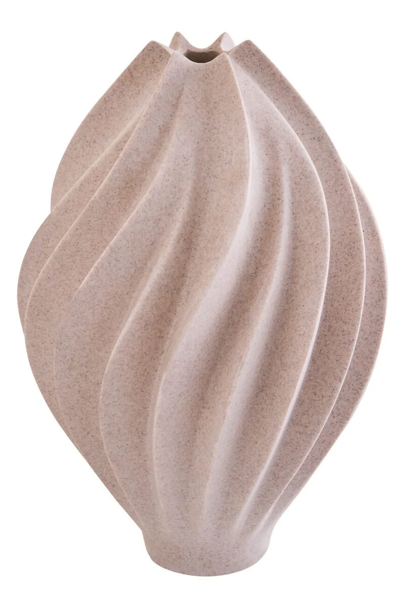 Broc Large Sandstone Effect Organic Vase