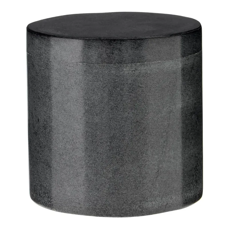 Kamal Dark Grey Marble Effect Cotton Jar