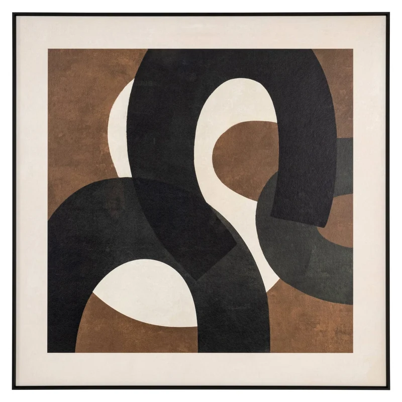 Wall art Euphoria brown left | OUTLET