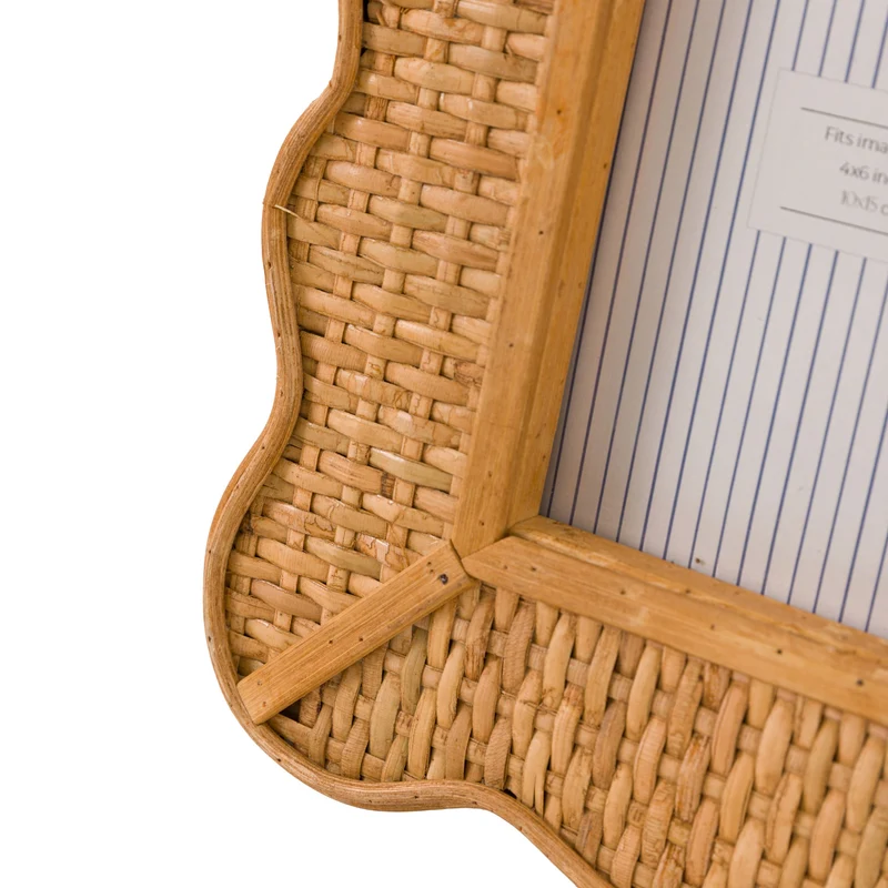 Ayora Rattan Photo Frame 6x4 | OUTLET