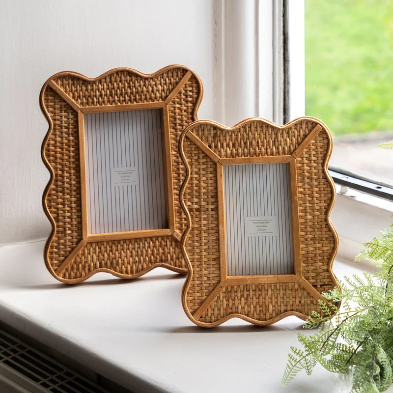 Ayora Rattan Photo Frame 7x5 | OUTLET