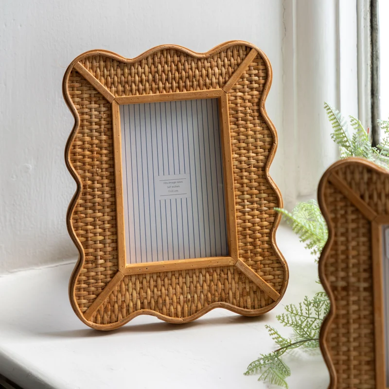 Ayora Rattan Photo Frame 7x5 | OUTLET