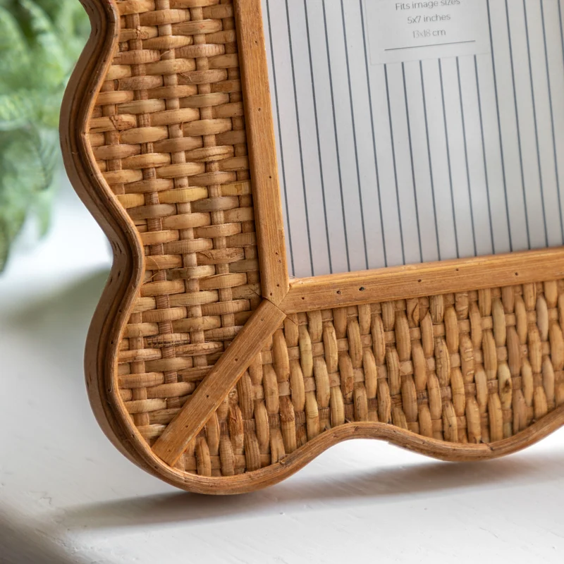 Ayora Rattan Photo Frame 7x5 | OUTLET