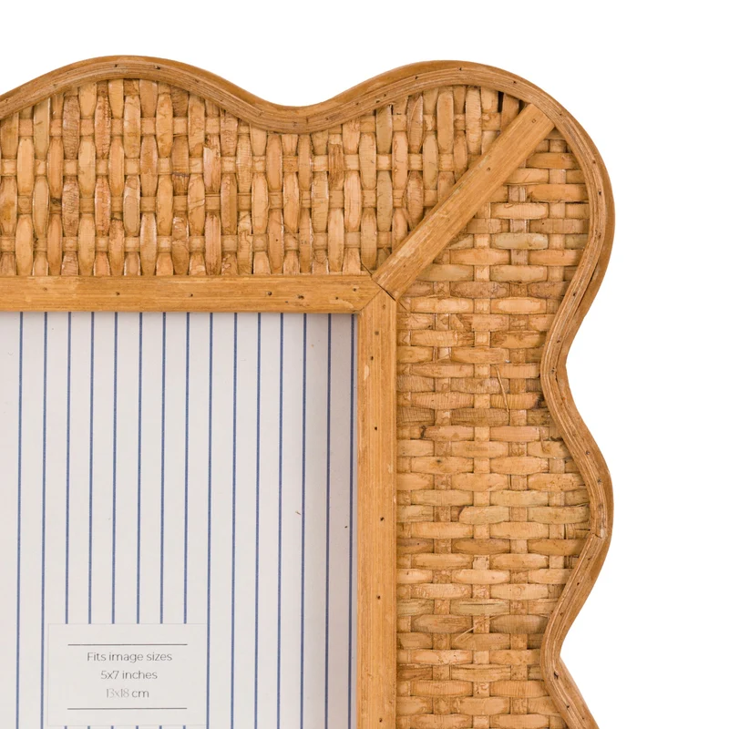 Ayora Rattan Photo Frame 7x5 | OUTLET