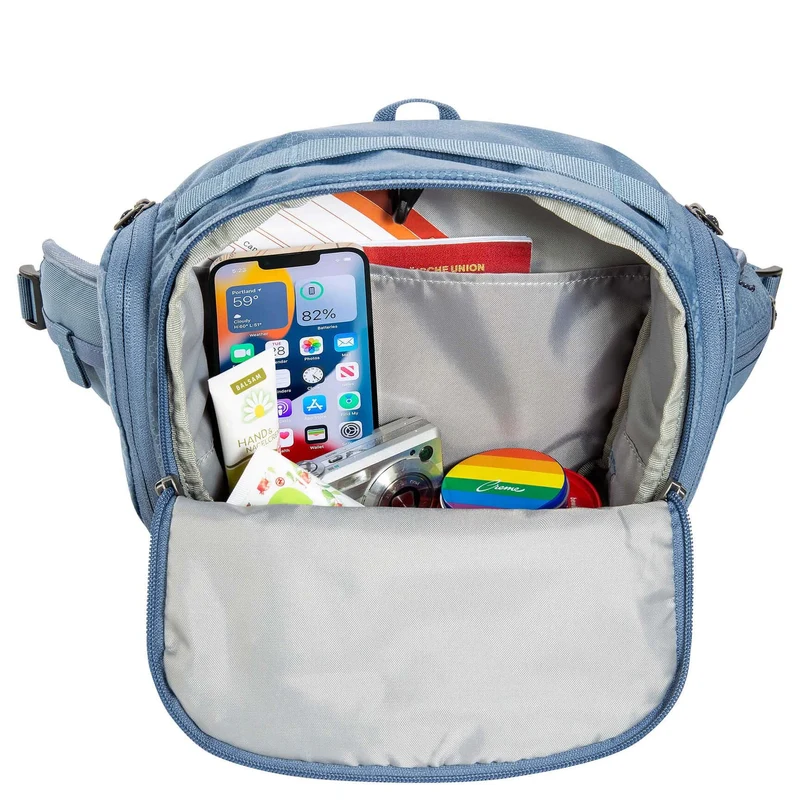 Tatonka Hip Bottle Double II - Riñonera 26 cm (elemental blue)