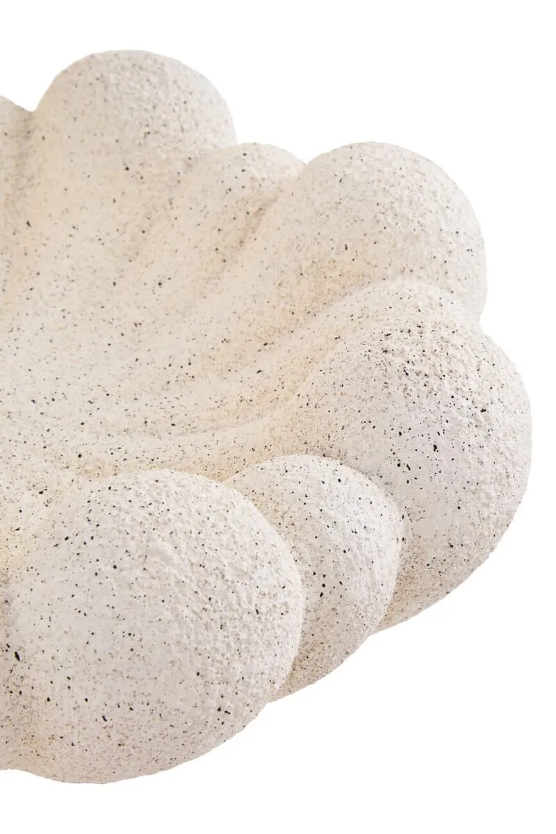 Broc Cream Bubble Design Bowl