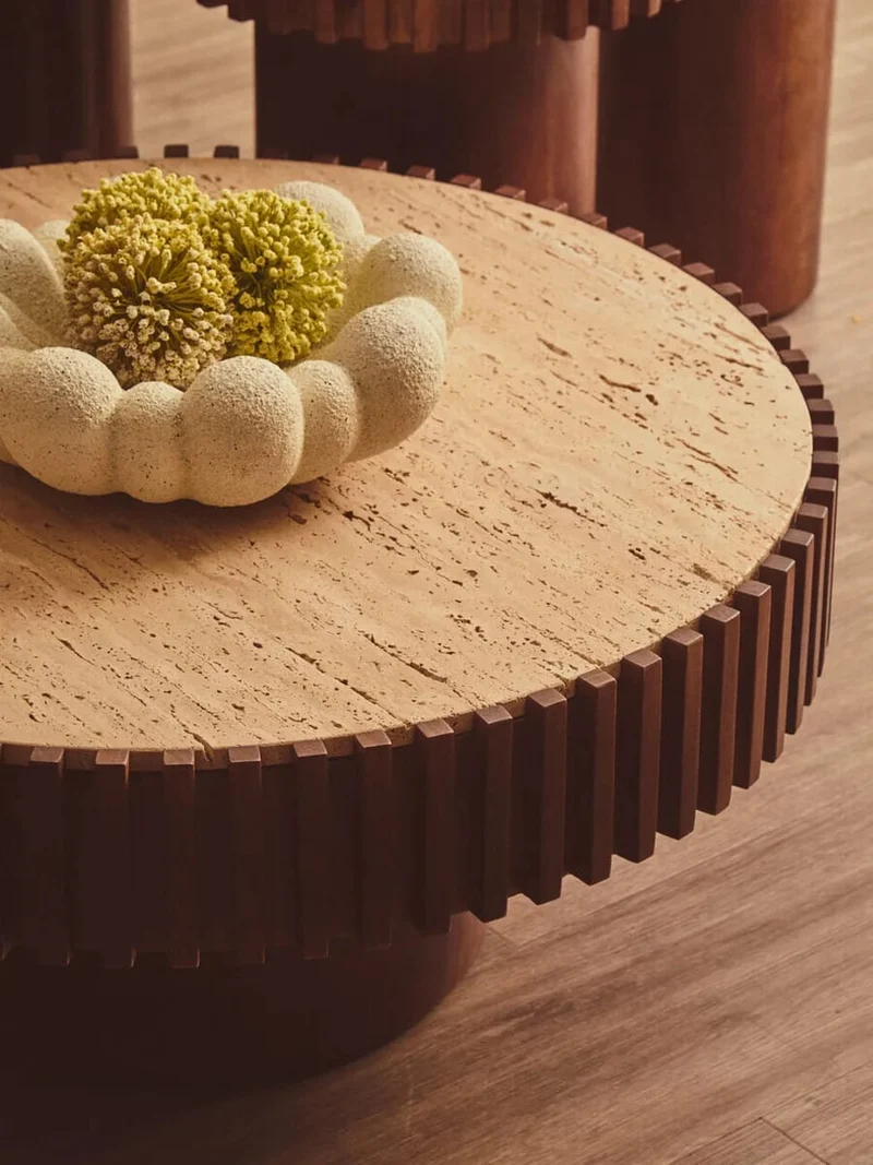 Broc Cream Bubble Design Bowl