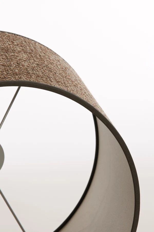 Shade cylinder 30-30-21 cm SAVERNA dark brown