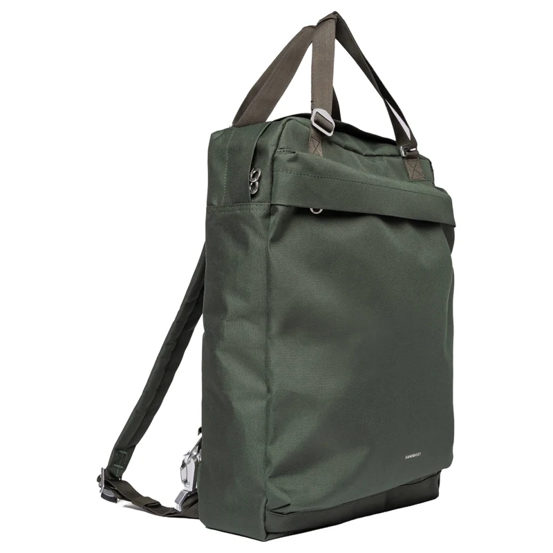 Sandqvist GO 2-Way Tote - Mochila 16" 40 cm (dawn green)