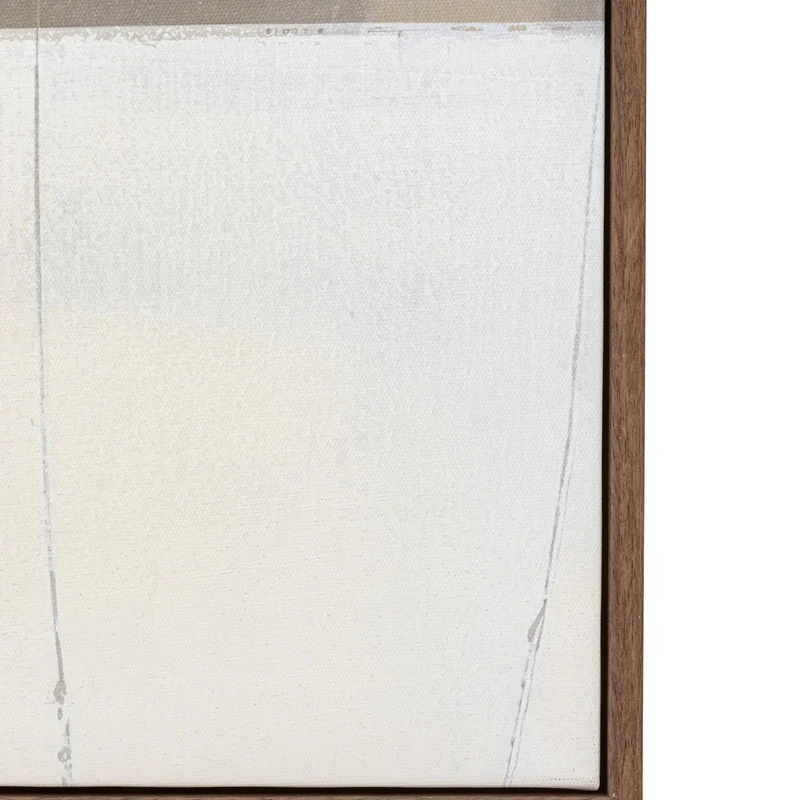 Cemento Abstract Framed Canvas | OUTLET