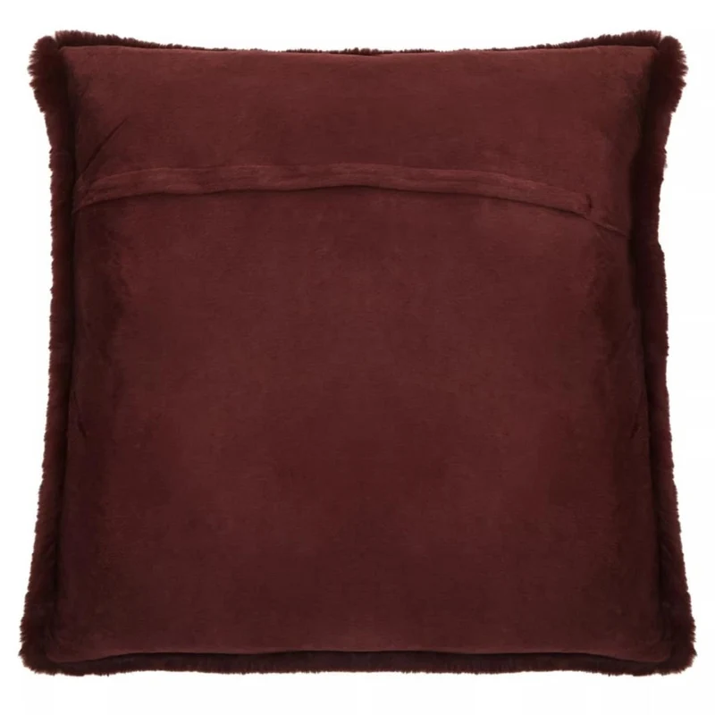 Bosie Lamina Red Wine Square Cushion