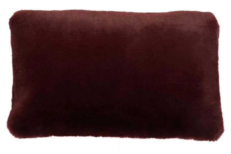 Bosie Lamina Red Wine Rectangular Cushion