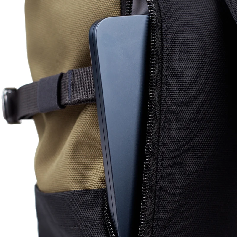 Sandqvist Icon Rolltop - Mochila L 16" 65 cm expandible (multi olive)