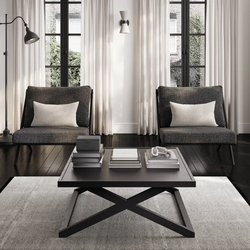 Sage Black Small Coffee Table