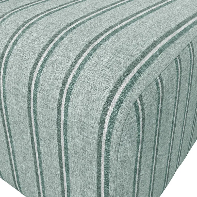 Ryder Thick Stripe Pouffe