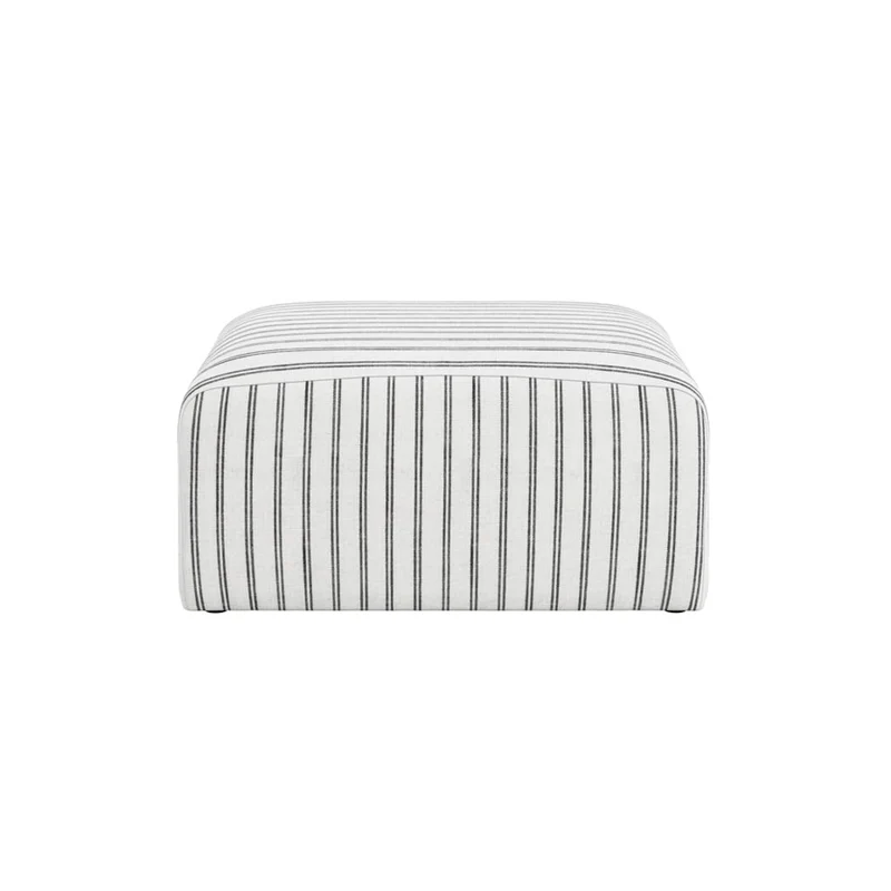 Ryder Thick Stripe Pouffe
