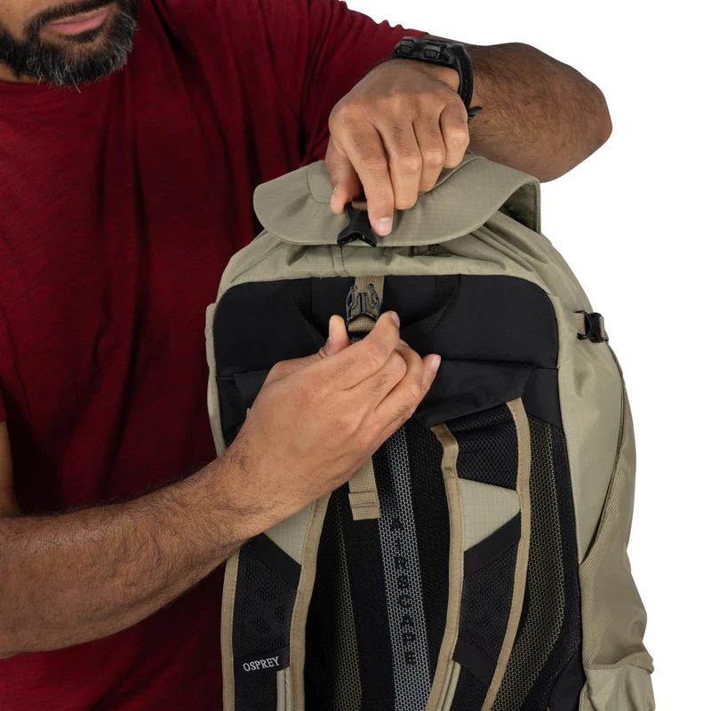 Osprey Sportlite 22 - Mochila de senderismo 52 cm (olive tan)