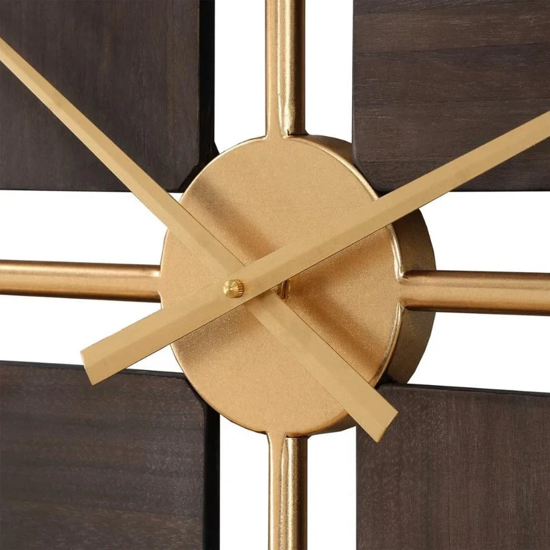 Walnut Elegance Wall Clock | OUTLET