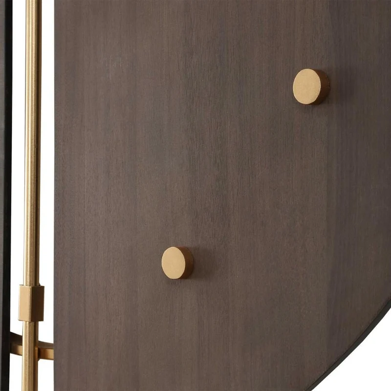 Walnut Elegance Wall Clock | OUTLET