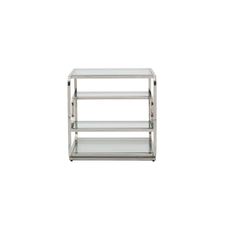 West Chrome Side Table
