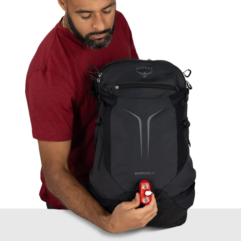 Osprey Sportlite 20 - Mochila de senderismo 50 cm (raven black)