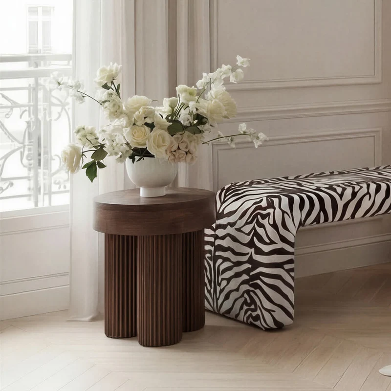 Torio Light Brown Side Table
