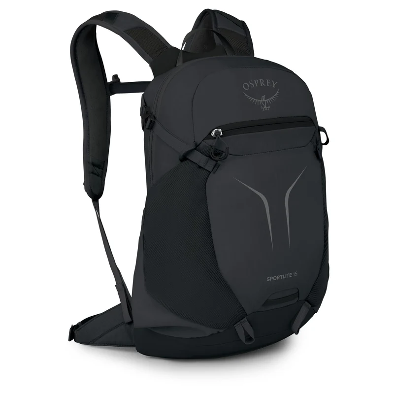 Osprey Sportlite 15 - Mochila de senderismo 44 cm (raven black)