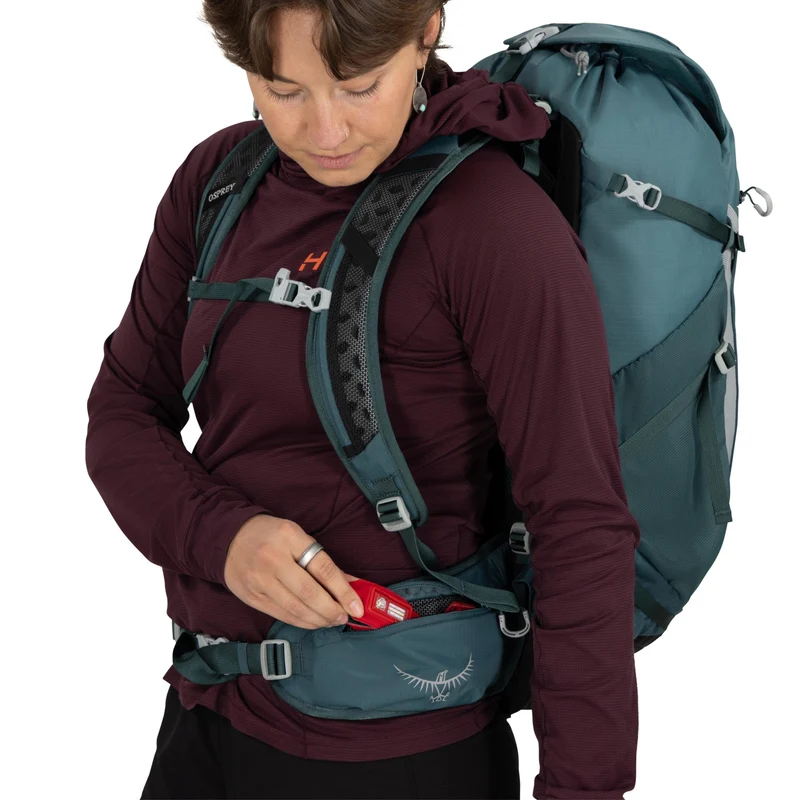 Osprey Sportlite 30 - Mochila de senderismo 55 cm (torrent blue)