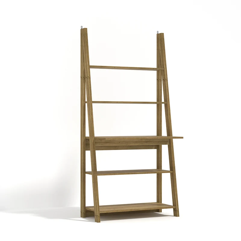Tiva Oak Ladder Media Unit