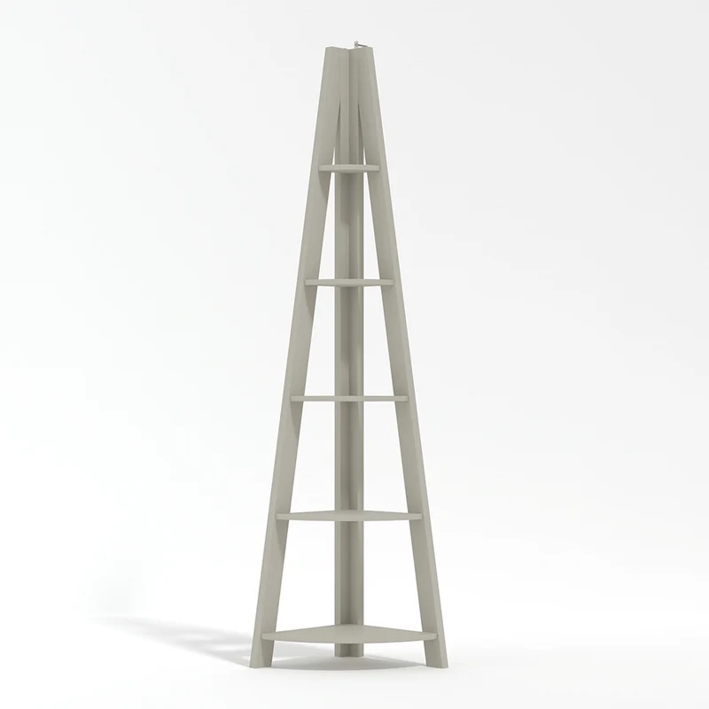 Tiva Oak Ladder Media Unit