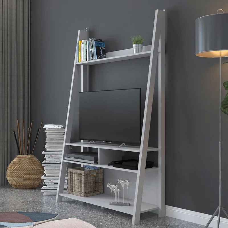 Tiva Grey Ladder Media Unit