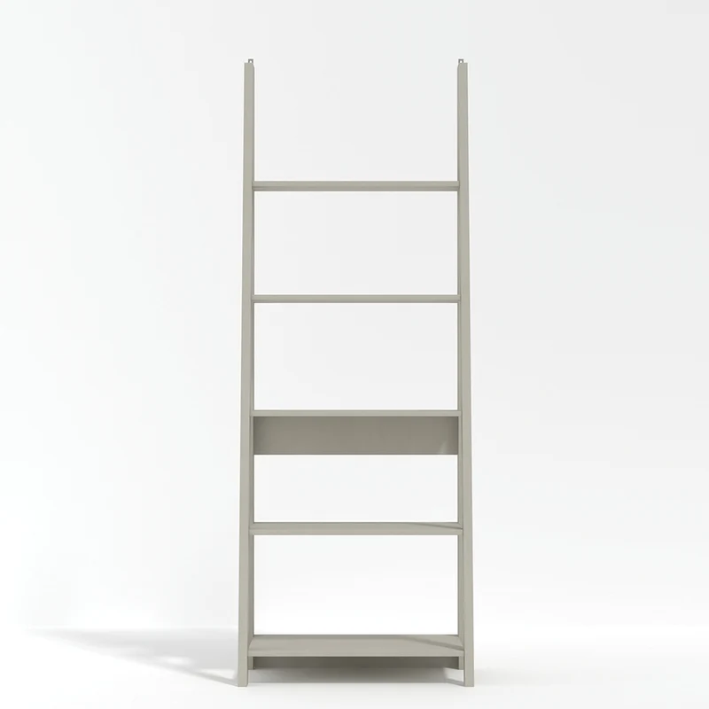 Tiva Grey Ladder Bookcase