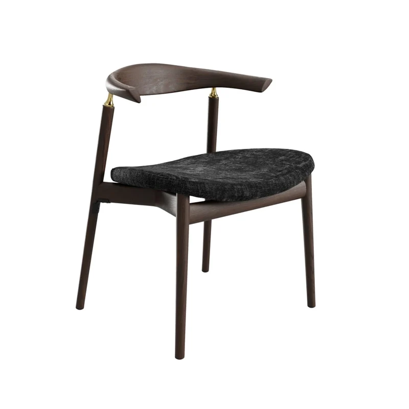Seine Coal and Chocolate Dining Chair
