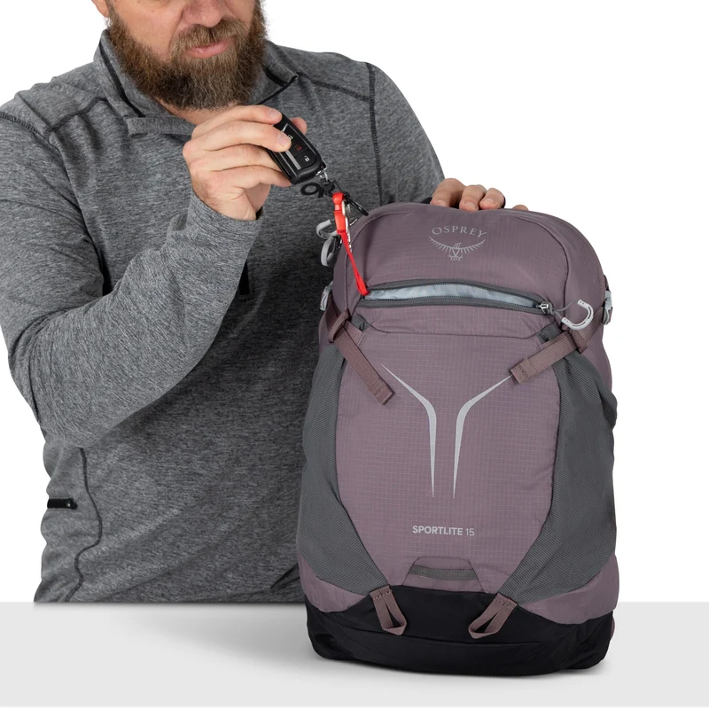 Osprey Sportlite 15 - Mochila de senderismo 44 cm (graphite purple)