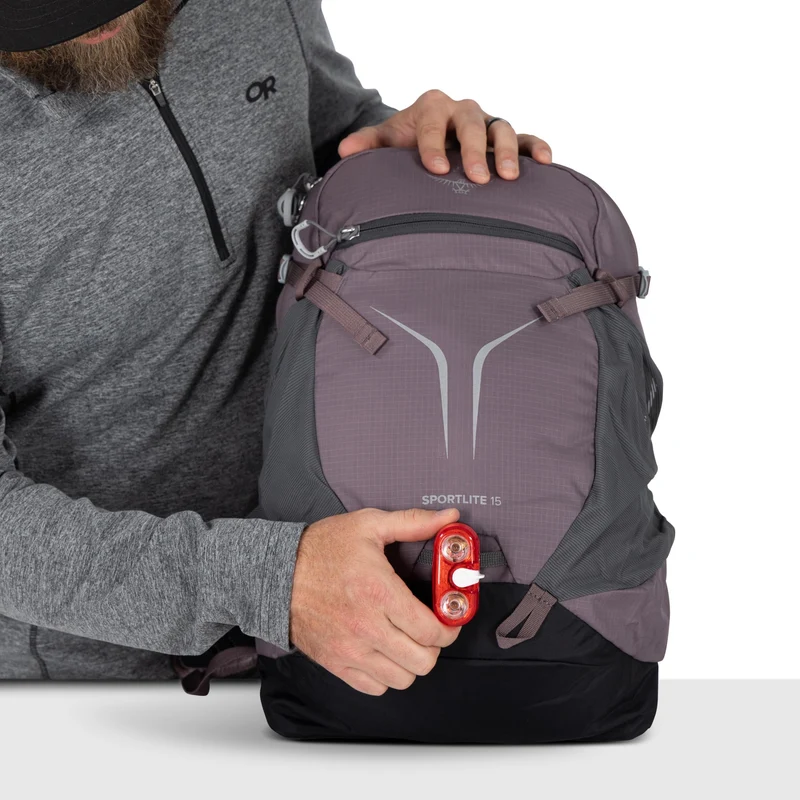 Osprey Sportlite 15 - Mochila de senderismo 44 cm (graphite purple)