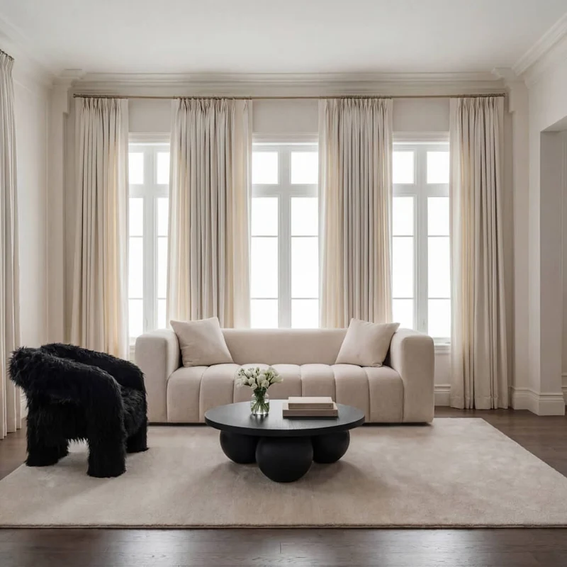 Peninsula Oyster 3 Seater Sofa