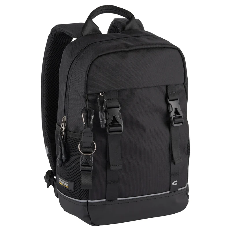 Camel Active Connect Backpack - Mochila/Mochila de viaje S 12" 39 cm (black)