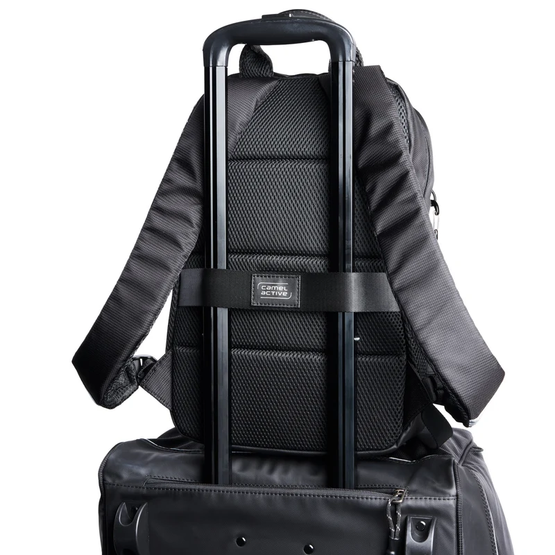 Camel Active Connect Backpack - Mochila/Mochila de viaje M 15" 44 cm (black)