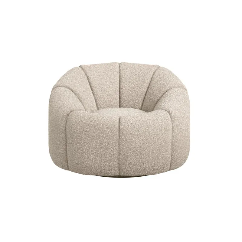 Nao Ivory Swivel Chair