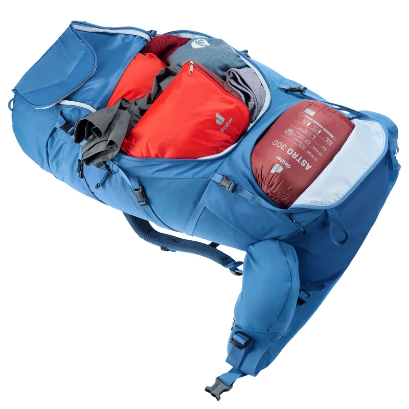 Deuter Aircontact Core 70 + 10 - Mochila de trekking 90 cm (baltic-nightblue)