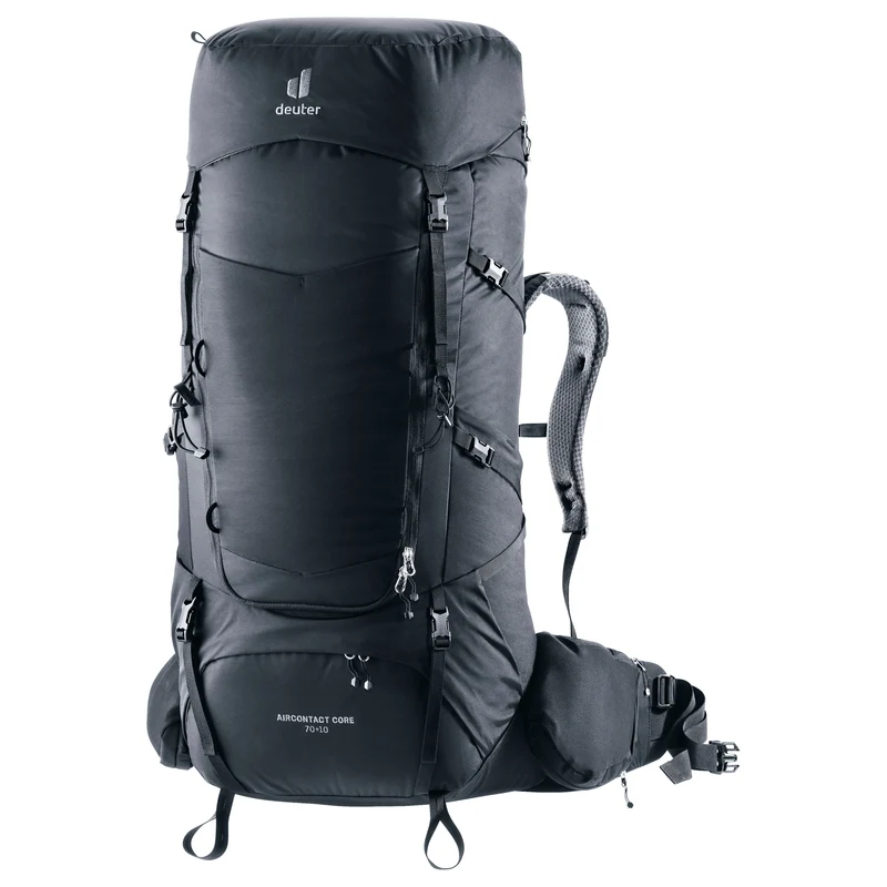 Deuter Aircontact Core 70 + 10 - Mochila de trekking 90 cm (black)