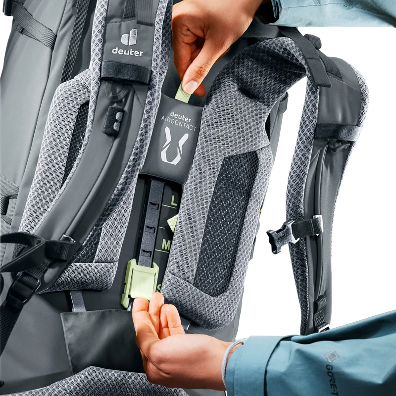 Deuter Aircontact Core 45 + 10 SL - Mochila de trekking 82 cm (graphite)