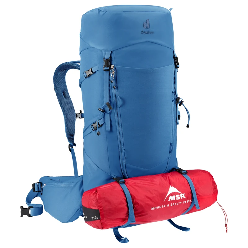 Deuter Aircontact Core 50 + 10 - Mochila de trekking 82 cm (baltic-nightblue)
