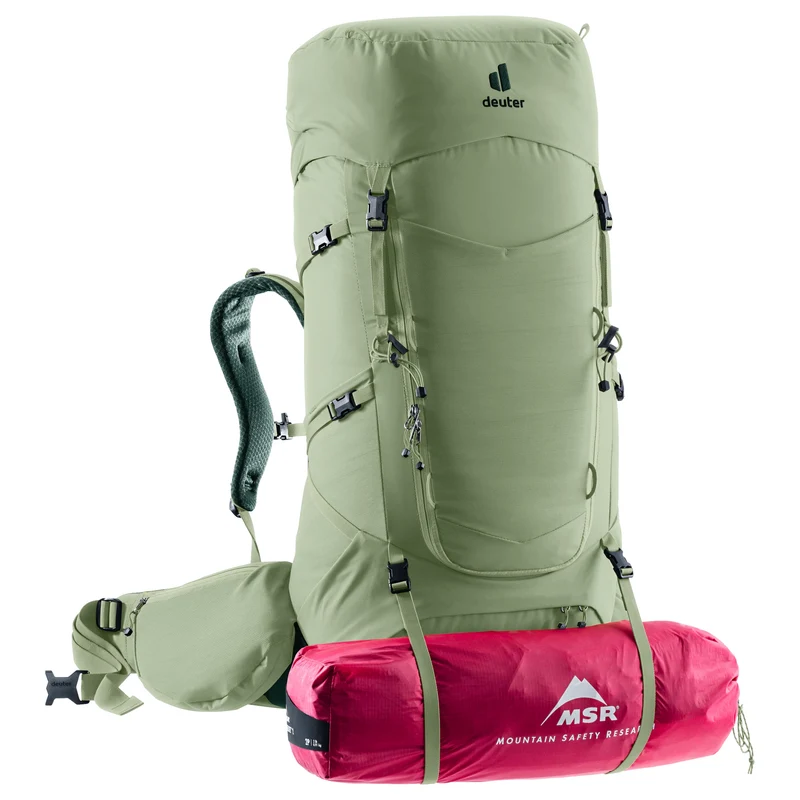 Deuter Aircontact Core 55 + 10 SL - Mochila de trekking (grove-ivy)
